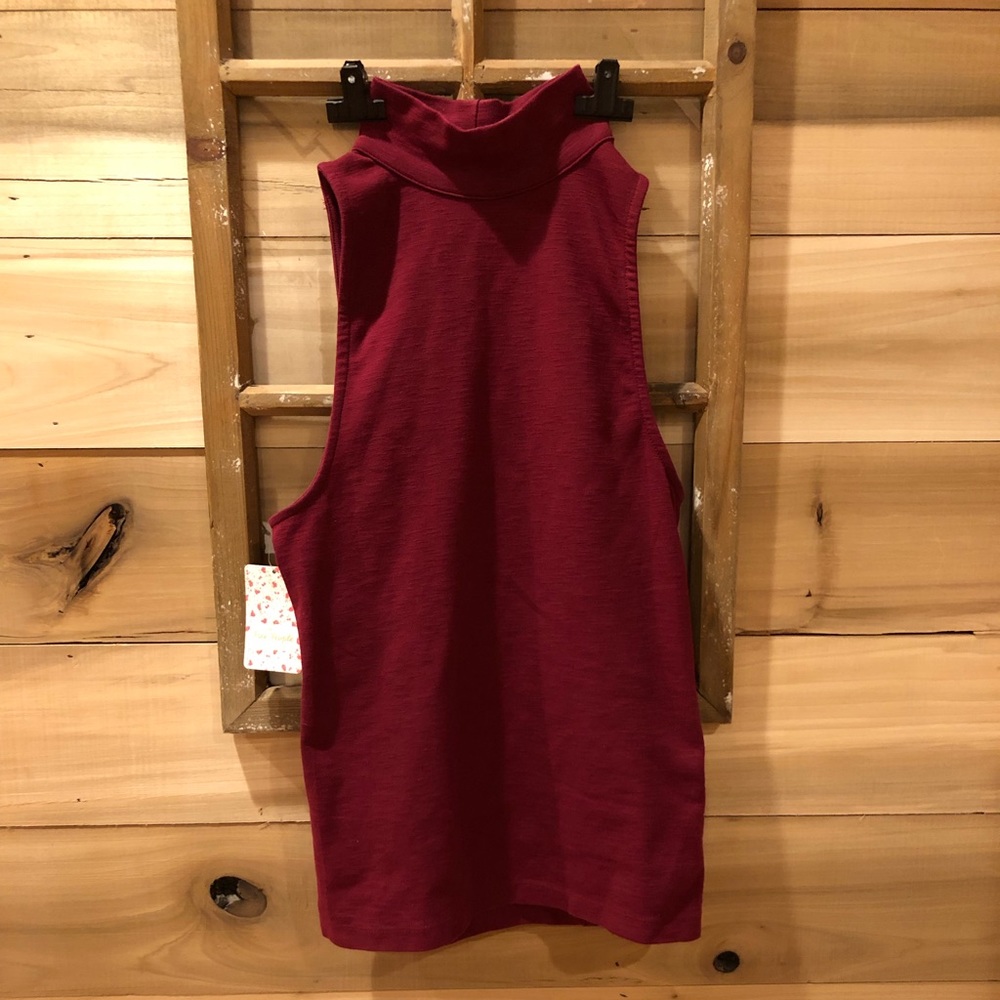never worn free people turtle neck tank!